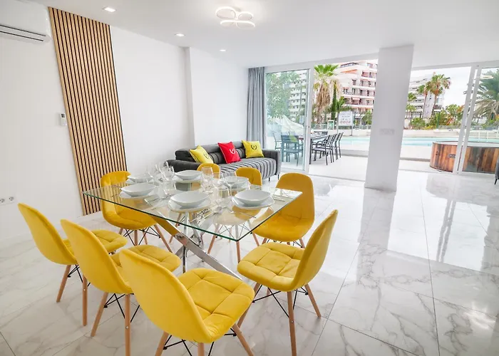Ponderosa Next To The Pool Apartments With Big Terraces Close To The Beach And Siam Park
