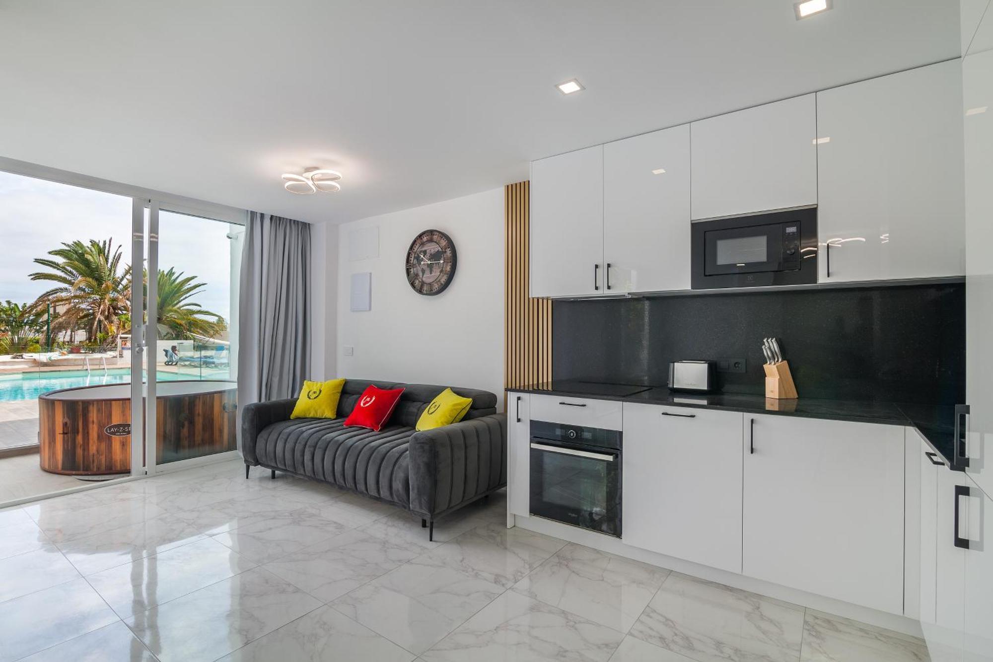 Ponderosa Next To The Pool With Big Terraces Close To The And Siam Park Appartamento *